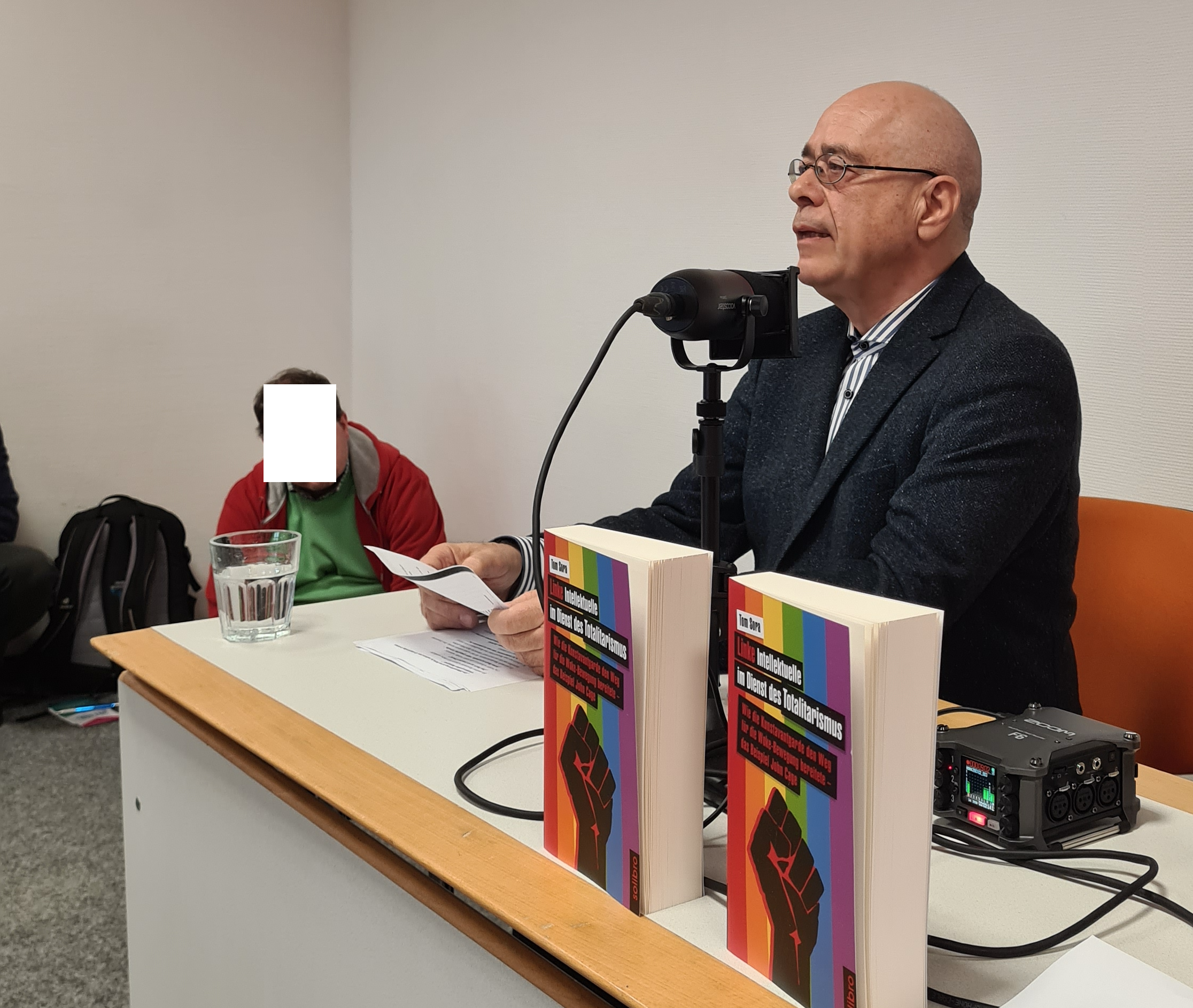 Tom Sora - Buchmesse Seitenwechsel, Vortrag